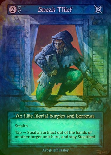 【FOIL】[Water] Sneak Thief [beta-Elite]